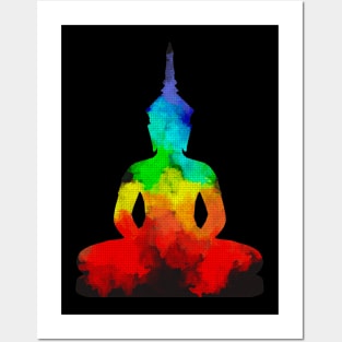 Buddha Yoga Posters and Art